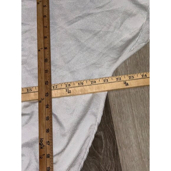 Off-Shoulder White Crop Top With Adjustable Tie Straps By Point - Picture 5 of 6